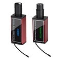 thumbnail image 2 of Micrófono transmisor receptor enchufe en adaptador de micrófono XLR recargable para dinámica Rojo, 2 of 6