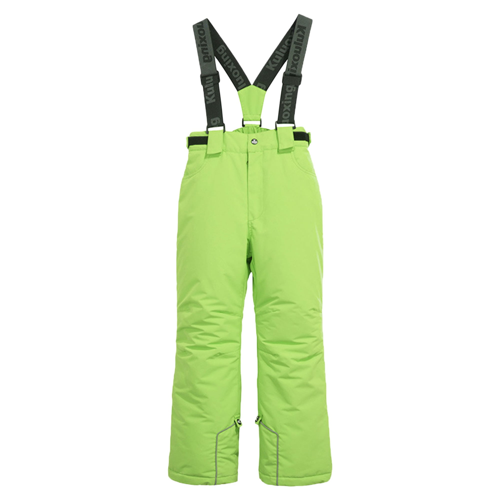 Bagilaanoe Children Kids Outdoor Waterproof Snow Bibs Windproof Ski