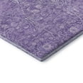 thumbnail image 3 of Addison Rugs Mayfield Premium Machine Washable Transitional Global Plum Round Rug, 8' x 8', 3 of 5