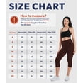 thumbnail image 6 of Capri Leggings With Side Pockets Size 4, 17" Inseam Rum Raisin, 6 of 6