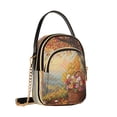thumbnail image 2 of YAZAOO Cross Body Fashion Shoulder Waist Purse Bags Basket Of Flower by Tree Pocket Handbags, 2 of 7