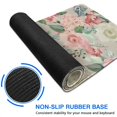 thumbnail image 6 of Long Mouse Pads for Desk,Pioneer Flower Floral Print Pattern Desk Mats on Top Of Desks, Desk Mouse Pad Extra Large with 3mm Non-Slip Base and Stitched Edge for Gaming,Office,Work,Home 31.5"x11.8", 6 of 6