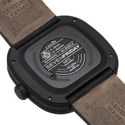 Sevenfriday T Series NFC Enabled Stainless Steel Black Dial Automatic T2/06 SF-T2-06 Men's Watch