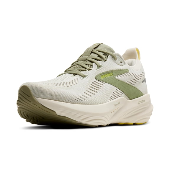 Brooks Glycerin 22 Running Shoe in Coconut Tea | Men - 8.5