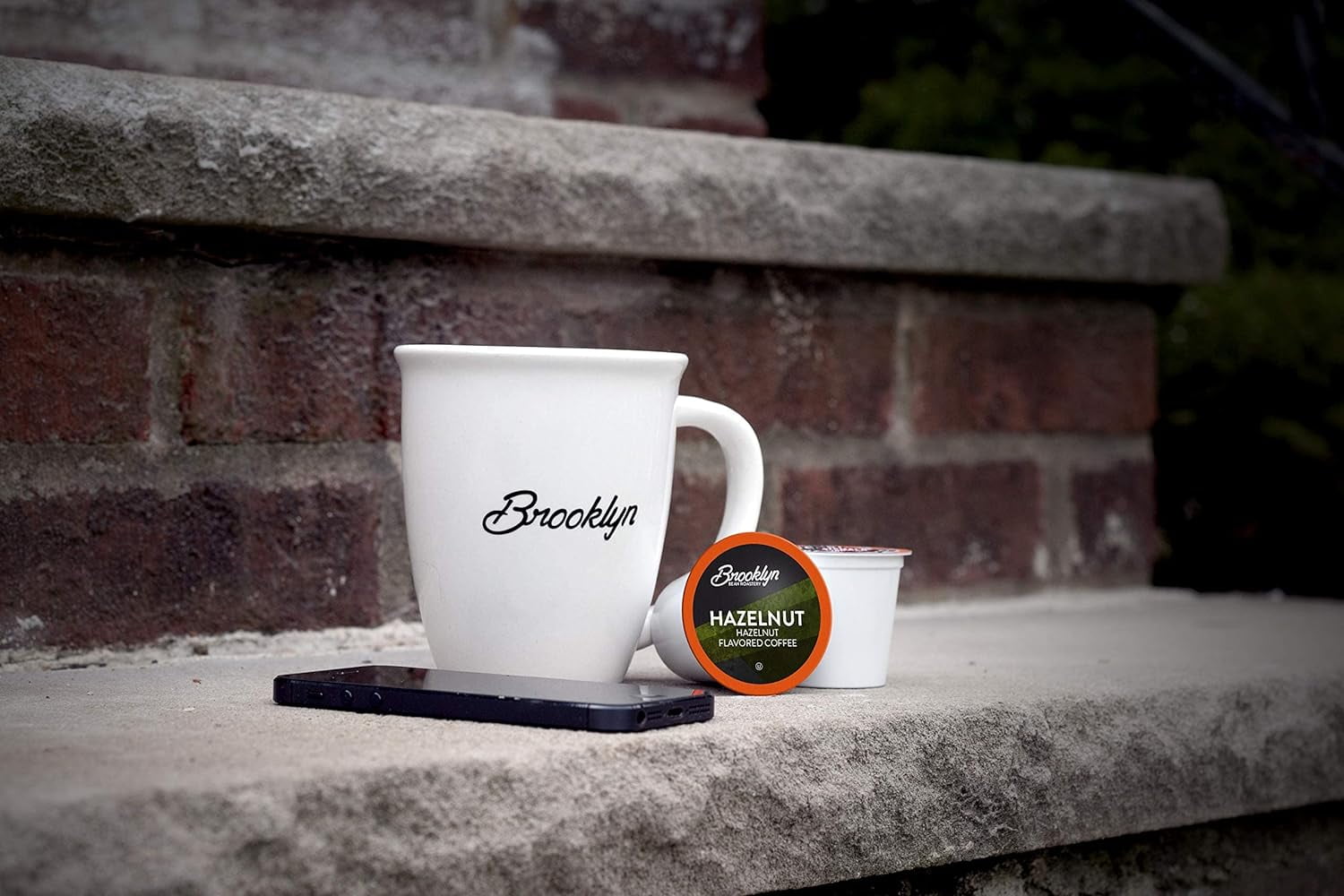 Brooklyn Bean Roastery Hazelnut Coffee Pods for Single-Serve Coffee Brewers, 40-Pack
