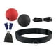 thumbnail image 3 of Juego de diadema con pelota de reflejo de boxeo, equipo de boxeo MMA, pelota de boxeo con cuerda Rojo y negro, 3 of 9