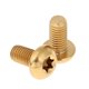 thumbnail image 4 of 6 Unids Pernos de Rotor de Freno de Disco Zulema Bicicleta de Montaña Dorado M5 × 10mm, 4 of 8