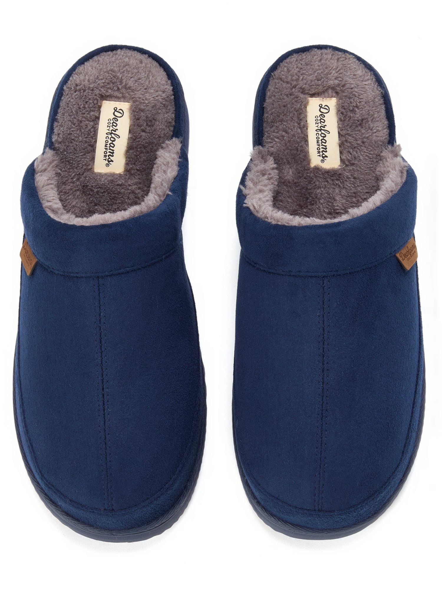 Dearfoams Cozy Comfort Men's Joseph Scuff Slippers