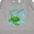 thumbnail image 3 of Inktastic Hilton Head Cute Sea Turtle with Waves and Bubbles Baby Sweatshirt, 3 of 4