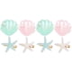 thumbnail image 1 of GOOHOCHY 8 pinzas para el pelo con forma de concha, accesorios de sirena para el pelo, horquillas de concha para niñas., 1 of 7