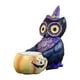 thumbnail image 4 of Estatua de búho, escultura, candelabro, adorno, artesanía, decoración, portavelas de té, soporte para vela para fiesta de Halloween y vacaciones Violeta, 4 of 10