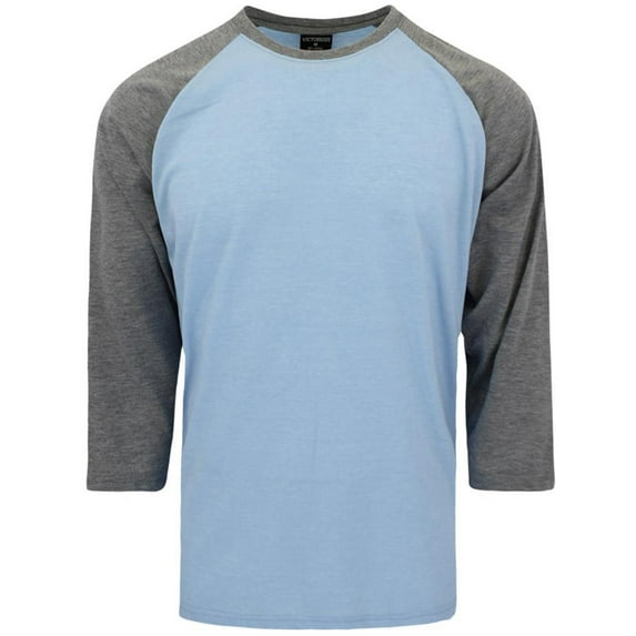 Victorious Men's Baseball Raglan T-Shirt 3/4 Sleeves Jersey