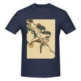 thumbnail image 4 of Bingfone Vintage Bird Men'S Loose Fit Short-Sleeve Pocket T-Shirt, 4 of 7