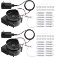 thumbnail image 1 of Replacement Air Blower for Inflatables .A Inflatable Air Fan Blower with Bright Colorful Projection Lamp LED Light &v/A Adapter for Halloween Christmas Inflatable Outdoor Decoratio, 1 of 7