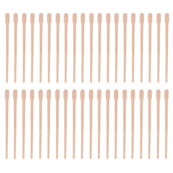Milisten 1000Pcs Disposable Waxing Wooden Stick Wax Applicators Hair Removal Sticks