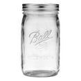 thumbnail image 3 of Ball Glass Mason Jar Wide Mouth Variety Pack, 2 Pint Size & 2 Quart Size Variety Pack, 3 of 5