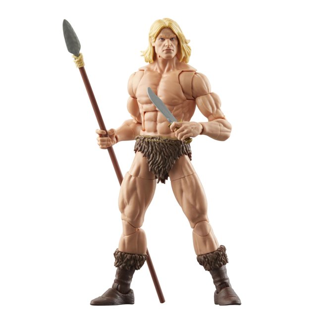 Marvel Legends Series Ka-Zar, Comics Collectible 6-Inch Action Figure with Build-A-Figure Part
