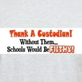thumbnail image 3 of CafePress - Thankacustodian T Shirt - Men's Classic Graphic T-Shirt, 3 of 4