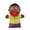 F, variant on BallsFHK Family Hand Puppet Glove Grandparents Mom Da-d Member Stuffed Plush Doll Toy St-ory Gift For Kids Children Birthday Xmas