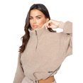 thumbnail image 3 of Lily Lane - Sudadera Kimora de Borg para Mujer (Piedra), 3 of 4