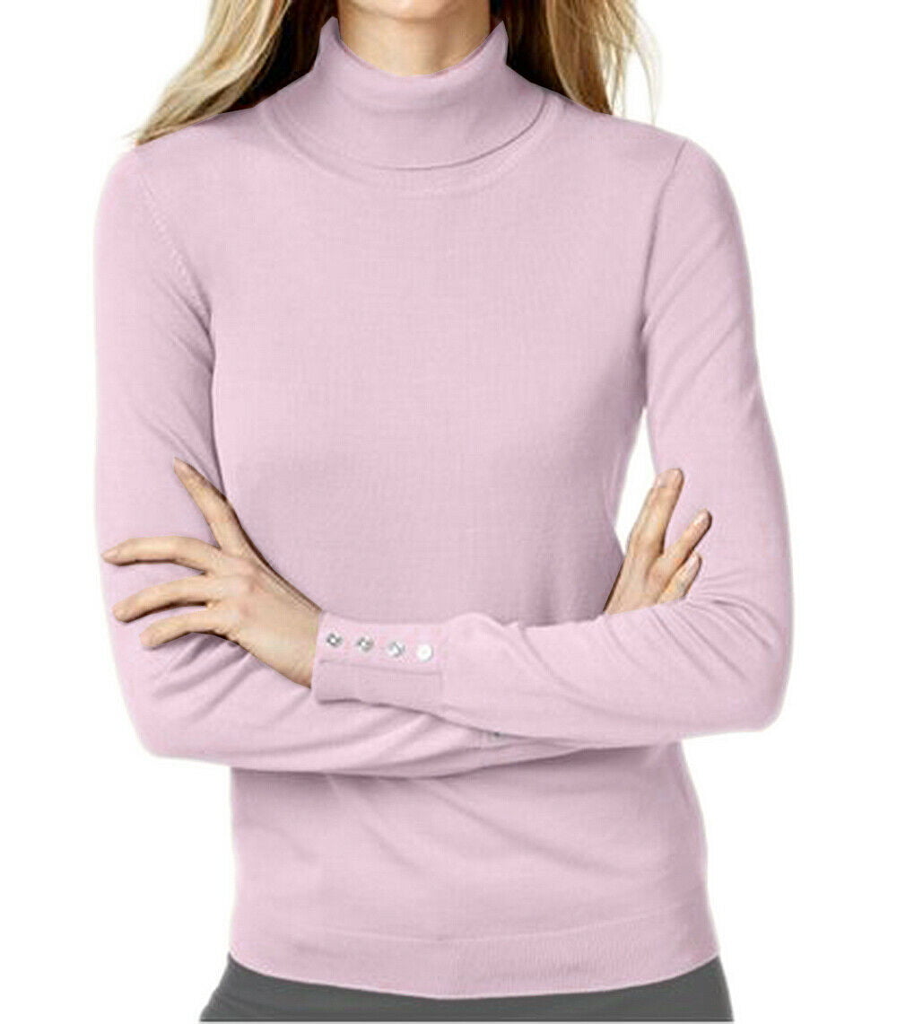 Charter Club - New Charter Club Womens Cashmere Turtleneck Sweater ...