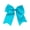 Blue, variant on Jumbo Bow Clip with Tails (Aqua)