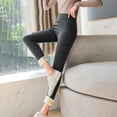 thumbnail image 4 of Winter Leggings Women Velvet Fleece Lined Slim High Waist Skinny Women Legging Thermal Pants Warm Legging, 4 of 8