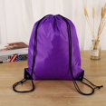 thumbnail image 4 of PENGXIANG Folding Multifunctional Double-shoulder Braided Drawstring Backpack Bag for Sports Rose Red, 4 of 13