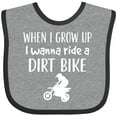 thumbnail image 3 of Inktastic Dirt Biking Motocross Future Dirt Biker Boys or Girls Baby Bib, 3 of 4