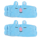 thumbnail image 1 of Gorro para el cabello seco absorbente suave, 201 uds., lindo oso de dibujos animados, microfibra súper suave, toalla de secado rápido para niños y adultos, 1 of 5
