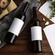 thumbnail image 5 of 20 hojas/100 etiquetas adhesivas para vino en blanco, 2 tamaños, blanco mate, para botellas de vino, imprimibles con inyección de tinta., 5 of 6