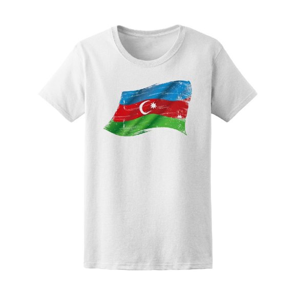 Azerbaijan Grunge Flag Tee Men's -Image by Shutterstock
