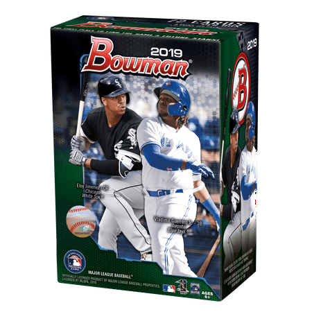 2019 Topps Bowman Baseball Blaster Box- 6ct with Chrome Parallel Inserts | 1989 30th Anniversary inserts | MLB Licensed Trading (Best Trading Cards To Collect)