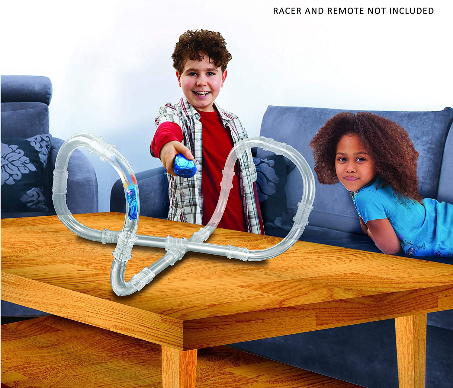 Zoom Tubes Car Trax Tubular Expansion Vehicle Playsets, 25 Pieces