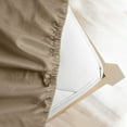 thumbnail image 3 of SUNDAY HOME 100% Cotton Percale Twin-Fitted Sheet - Beige, 3 of 6