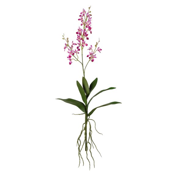 Vickerman 30" Artificial Mini Purple Orchid. Includes 3 sprays per pack.