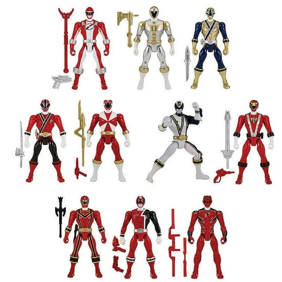 Power Rangers The Mega Collection Legendary Ranger Power Pack Exclusive Action Figure Set