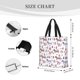 thumbnail image 3 of Balery Cute Dog Bolsa de Mano para Mujeres con Cremallera, Bolsa de Gimnasio con Compartimentos, Bolsa para Laptop, Bolsa para Trabajo, 3 of 7