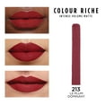 thumbnail image 3 of L'Oreal Paris Colour Riche Intense Volume Matte Lipstick in Plum Dominant, 0.06 oz Stick, 3 of 7