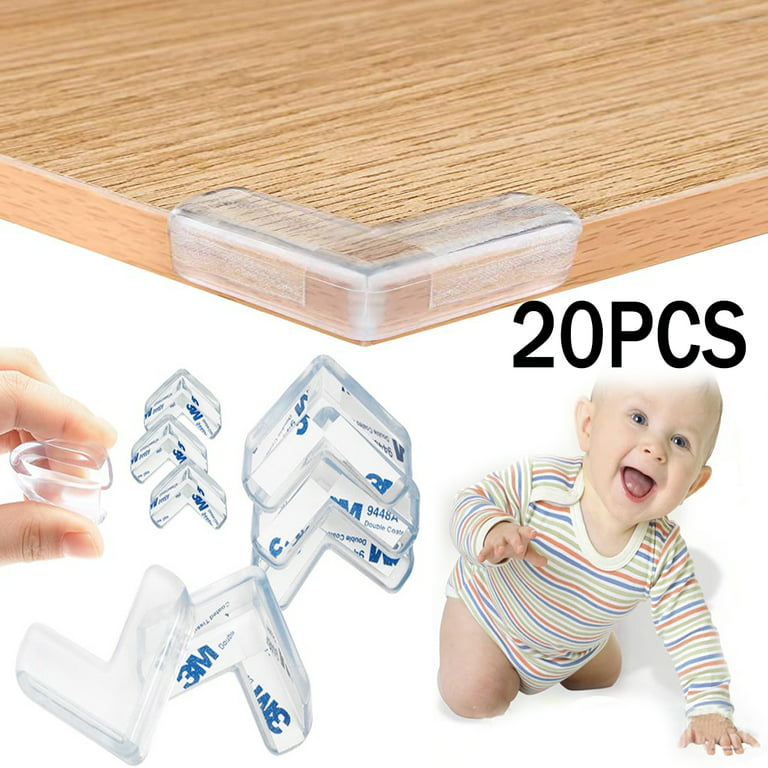 20-Pack) Corner Protector, Corner Guards, Large Size, Strong Adhesion, Keep Baby  Safe, Furniture & Sharp Corners Baby Proofing 