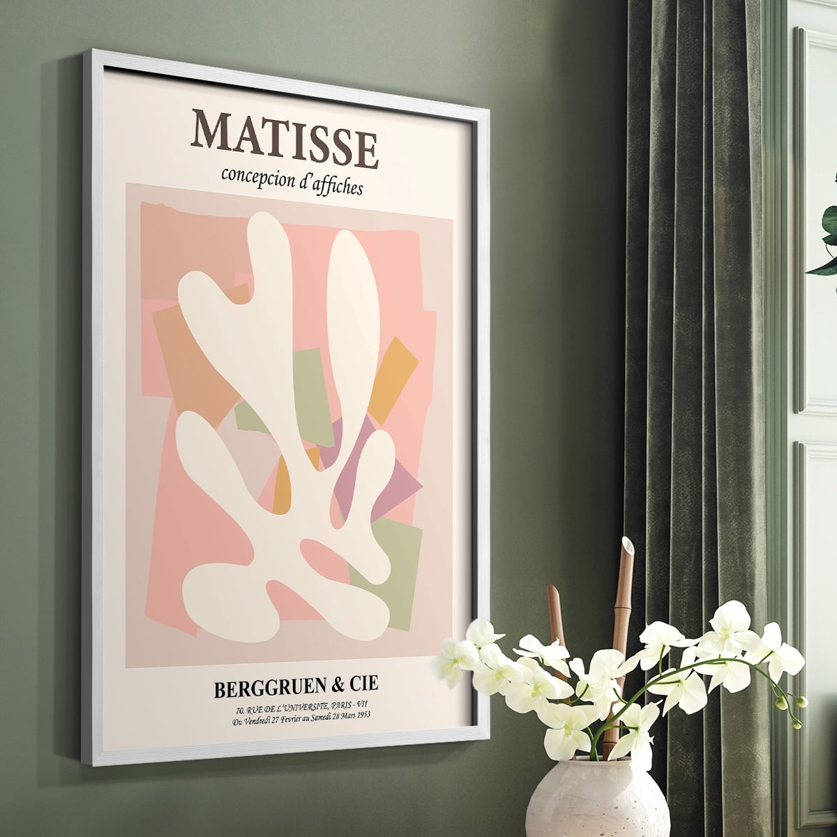 Matisse LV Framed Print - Solid Wood