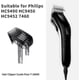 thumbnail image 3 of 2pcs Hair Cutting Comb Compatible With Philips Hc9450 Hc9490 Hc9452 Hc7460, Adjustable 7-24 Mm High Quality Gifts, 3 of 5