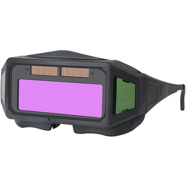 Visteck Gafas de soldadura profesionales, gafas de soldadura automática, gafas de protección contra el deslumbramiento para trabajos de soldadura
