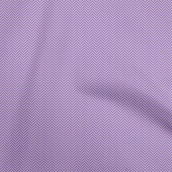 oneOone Silk Tabby Purple Fabric Chevron Diy Clothing Quilting Fabric Print Fabric By Yard 42 Inch Wide