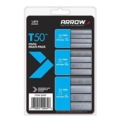

Arrow Fastener 50MP T50 Multi-Pack Staple Heavy-Duty