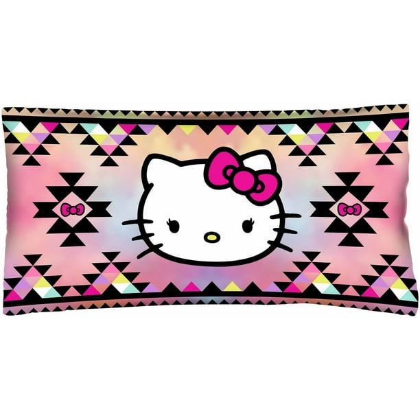 Hello Kitty Acute Kitty Micromink/Microfiber Body Pillow