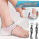 thumbnail image 2 of 1 Pair Concealed Footbed Enhancers Invisible Height Increase Silicone Insoles Pads Tw, 2 of 3
