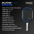 thumbnail image 4 of Engage Alpha Pro 16mm Pickleball Paddle, 4 of 5
