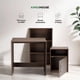 thumbnail image 3 of Set Escritorio, Librero y Archivero de Madera Kingshouse Moderno Multifuncional Muebles Organizador beige, 3 of 8
