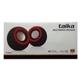 thumbnail image 2 of Bocinas USB para PC TAIKA TK-MS22 USB2.0 Control de Volumen Multimedia Negro, 2 of 2